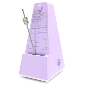 keepdrum Mechanisches Metronom JPQ101PL Lila mit Glocke