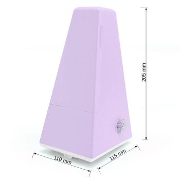 keepdrum Mechanisches Metronom JPQ101PL Lila mit Glocke