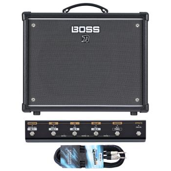 Boss Gitarren-Verstärker Katana 50 EX Gen 3 mit Fußschalter und Kabel