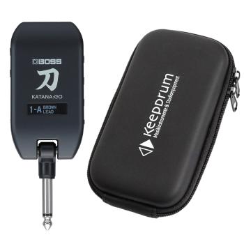 Boss Kopfhörer-Verstärker Katana GO Amp Plug mit keepdrum Tasche