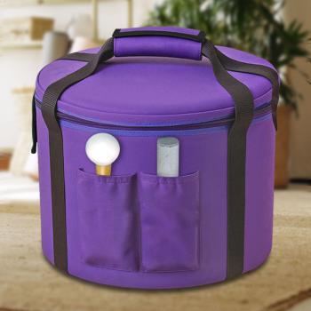 keepdrum Klangschalen-Set Chakra Set Gold 8-14 Zoll mit Zubehör