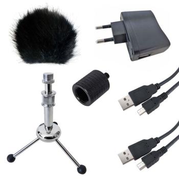 keepdrum Zubehörset für Tascam und Zoom Recorder