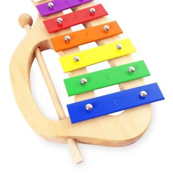 keepdrum KGS-C Glockenspiel für Kinder mit Tasche Pink