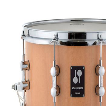 Sonor Snare-Drum  KS 1307 SDW  mit Remo Ambassador Fell