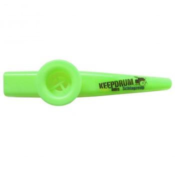 keepdrum Kazoo Grün aus Kunststoff Musikspielzeug