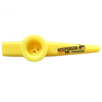 keepdrum Kazoo Gelb aus Kunststoff Musikspielzeug