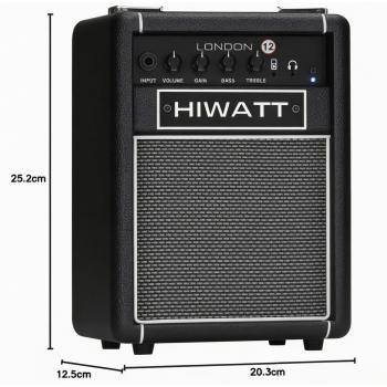 Hiwatt Gitarren-Verstärker London 12 Combo Schwarz