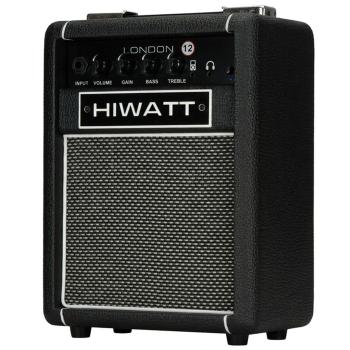 Hiwatt Gitarren-Verstärker London 12 Combo Schwarz mit Kabel
