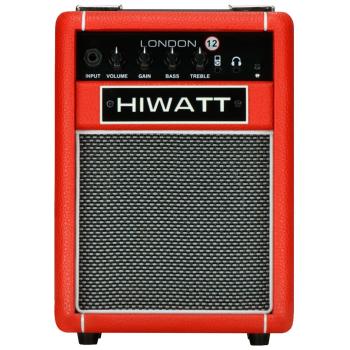 Hiwatt Gitarren-Verstärker London 12 Combo Rot mit Kabel
