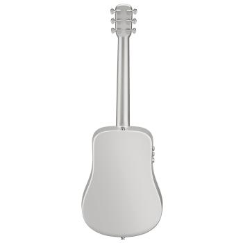 Lava Music Gitarre Me Air 36 Zoll Silver mit Kabel