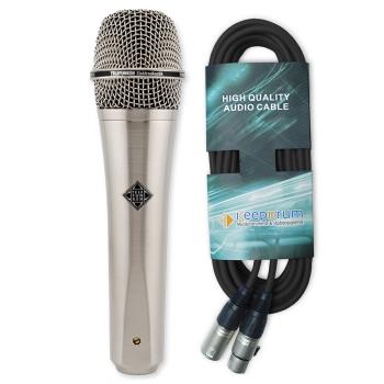 Telefunken Mikrofon M80 Satin Chome mit XLR-Kabel