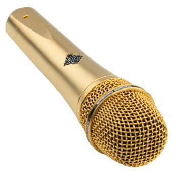 Telefunken Mikrofon M80 Satin Gold mit XLR-Kabel