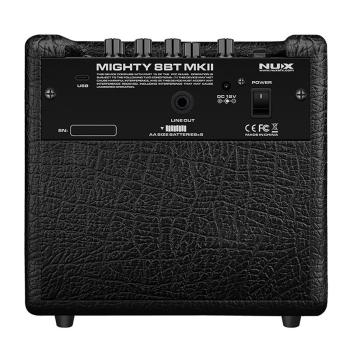 Nux Gitarren-Verstärker Mighty 8BT MK2 mit Kabel