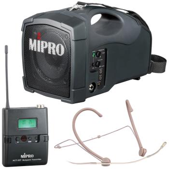 Mipro MA-101B mobiler Lautsprecher mit Funk-Sender und Headset