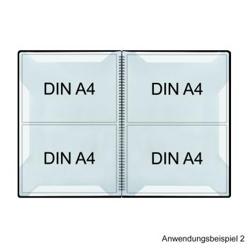 K&M 11930 Orchester-Notenpult mit Notenmappe DIN A3