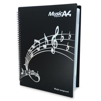 keepdrum Notenmappe MB40 für 40 Seiten DIN A4