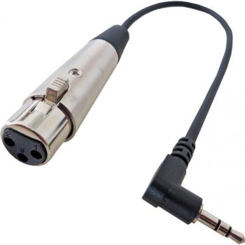keepdrum MC-025XJ Audio-Kabel 0,3m XLR- TRS 3,5mm