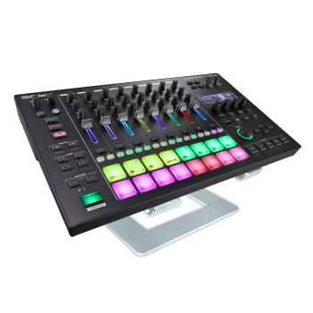 Roland MC-707 Groovebox mit Ständer Silber