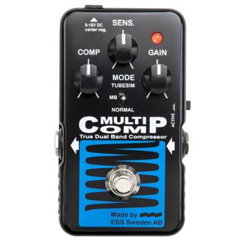 EBS Effektgerät Multicomp Kompressor Pedal für Bass Blue Label