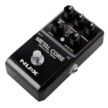 Nux Effektgerät Metal Core Deluxe MKII Preamp Pedal mit Netzteil