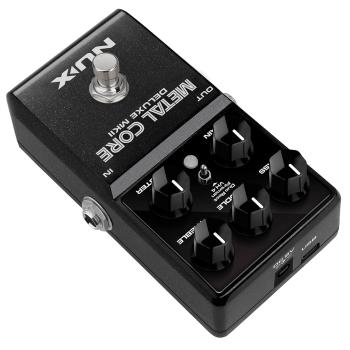 Nux Effektgerät Metal Core Deluxe MKII Preamp Pedal mit Netzteil