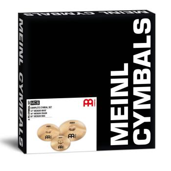 Meinl MCS Beckenset Cymbal-Set 3-teilig 14-16-20