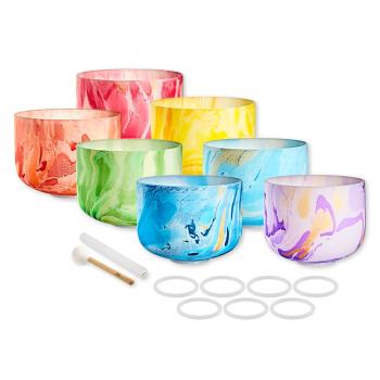 Meinl Sonic Energy Klangschalen Chakra-Set farbig