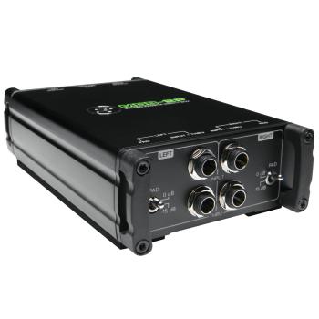 Mackie DI-Box MDB-2P Passive Stereo Direct Box mit Kabel
