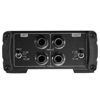 Mackie DI-Box MDB-2P Passive Stereo Direct Box mit Kabel