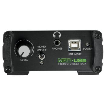 Mackie DI-Box MDB-USB Aktive Direct Box mit Interface-Funktion