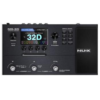 Nux MG-30 Modeling Multi-Effektgerät mit Kabel
