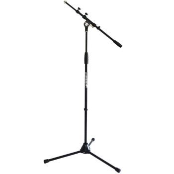 keepdrum Mikrofonständer mit Galgen mit Plektrenhalter für Stative