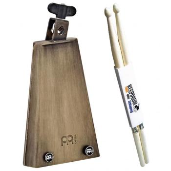 Meinl MJ-GB Mike Johnston Groove Bell Cowbell + Drumsticks