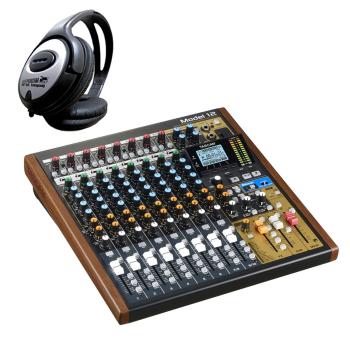 Tascam Model 12 Mischpult mit Kopfhörer