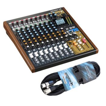 Tascam Model 12 Mischpult mir Interface mit Kabel