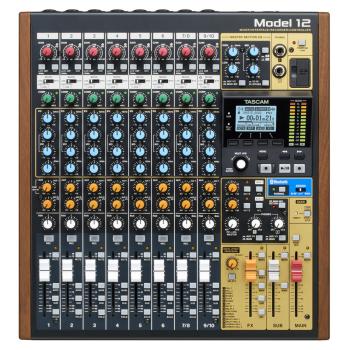 Tascam Model 12 Mischpult mit Audio-Interface