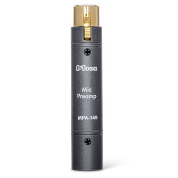Hosa MPA-149 aktiver Preamp Mikrofon-Vorverstärker