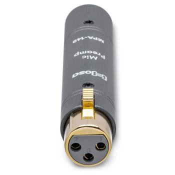 Hosa MPA-149 Mikrofon-Vorverstärker mit Kabel
