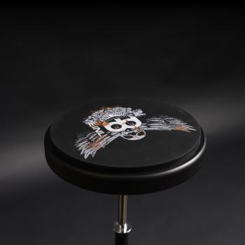 Meinl MPP-6-JB Practice Pad 6 Zoll Jawbreaker mit Schlagzeugstöcken
