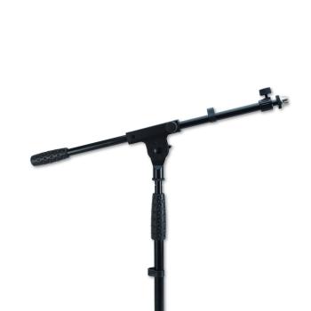 keepdrum Mikrofonständer MS01T niedriges Stativ mit Galgen