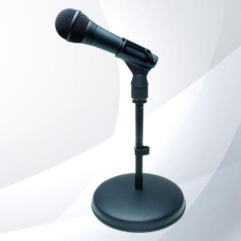 keepdrum Tischstativ  MS032 mit Mikrofonkabel
