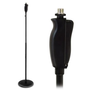 keepdrum Mikrofonständer MS124 Einhand-Stativ