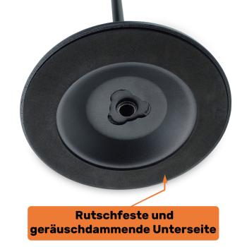 keepdrum Mikrofonständer MS124 Einhand-Stativ