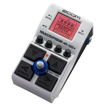 Zoom Effektgerät MS-50G+ MultiStomp Pedal mit Klinkenkabel