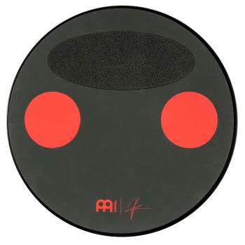 Meinl Cymbals Split Tone Übungspad 12 Zoll mit Schlagzeugstöcken