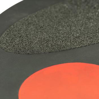 Meinl Cymbals Split Tone Übungspad 12 Zoll mit Schlagzeugstöcken