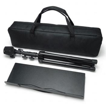 keepdrum Notenpult MUS024 mit Tasche und DIN A4 Mappe