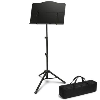 keepdrum Notenpult MUS024 Notenständer klappbar mit Tasche