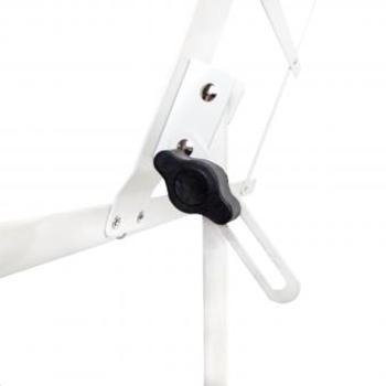 keepdrum MUS2WH Notenständer Weiss mit 2 Magnete