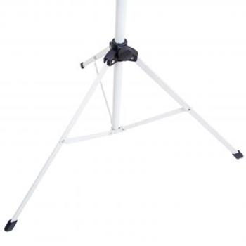 keepdrum MUS2WH Notenständer Weiss mit 2 Magnete